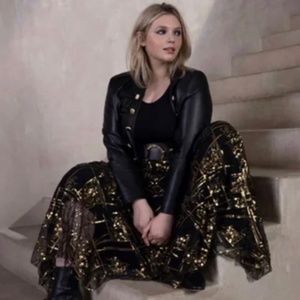 NWT Making the Cut Season 2 Ep 7 Andrea’s black and gold sequin size XS